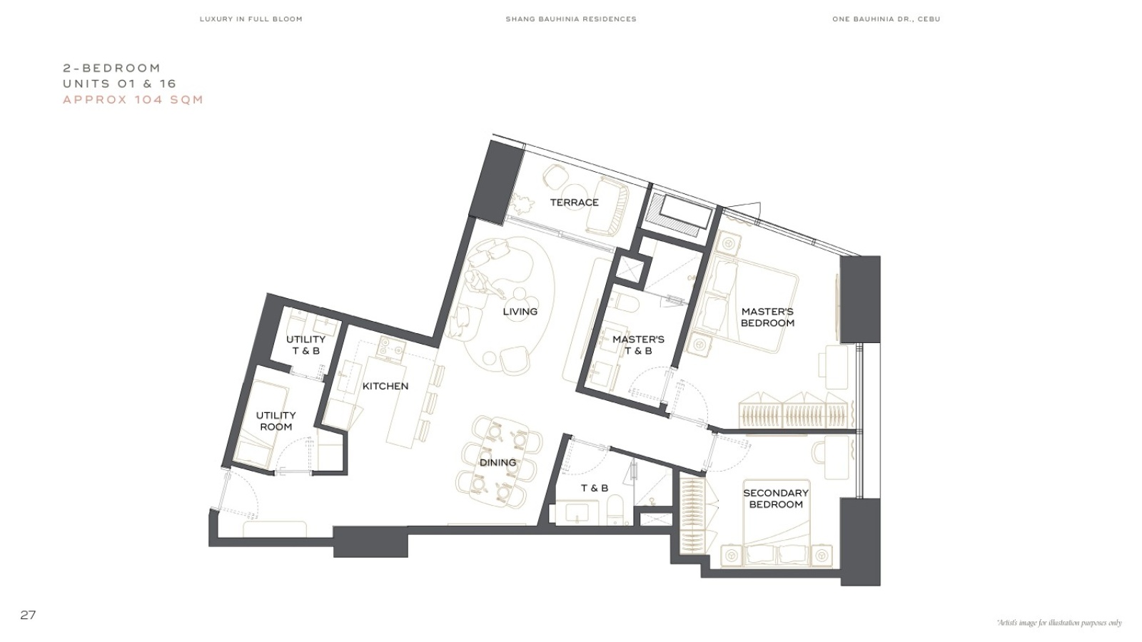Bauhinia Drive, Kasambagan, Cebu, Cebu Province 6000, 2 Bedrooms Bedrooms, 3 Rooms Rooms,2 BathroomsBathrooms,Condominium,For Sale,Bauhinia Drive,0,1006